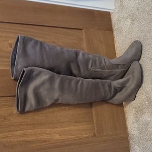 OTK grey boots